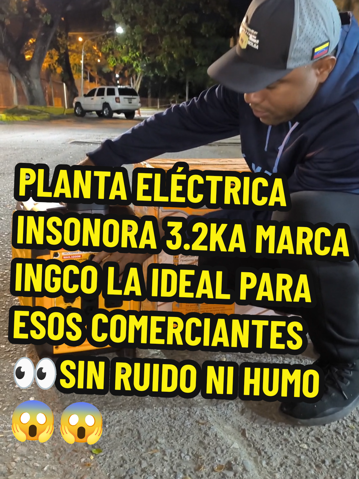 PLANTA ELÉCTRICA ⚡ INSONORA MARCA INGCO IDEAL PARA🫵QUE VIVES EN 🇻🇪VENEZUELA🇻🇪 TU COMERCIANTE PROTEJE TUS VENTAS CON NUESTRA PLANTA DE 3200W🤝🙏 #plantaelectrica #generador #luz #solucion #tendencia #plantainsonora #estaciondeenergia #sinluz #camping #trabajo #hogar #viral #videoviral #plantagenerador #CapCut #venezuela #caracas #maracay #valencia #trujillo #vargas #zulia #miranda #ingco  SOMOS TIENDA FÍSICA Y REALIZAMOS ENVÍOS A NIVEL NACIONAL 🚚📦 POR LA AGENCIA DE TU PREFERENCIA MIL BENDICIONES. 👉👀 VENDEDOR: CATACO-APONTE  TLF: 04141471912