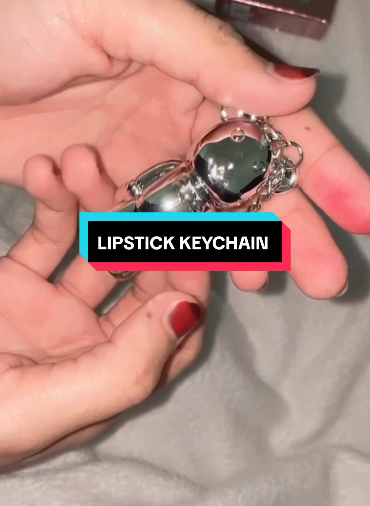 Jom grab lipstik bear comel, bole jdi keychain bwa ke mna mnaa #barangbaik #jomsupport #fyppppppppppppppppppppppp #belilahbeli 