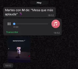 Martes con M de: Mesa que más aplauda 🗣️ #paratiiiiiiiiiiiiiiiiiiiiiiiiiiiiiii #paradedicar #martesdetiktok #martesconmde #fypシ゚ #temon #dedicarvideos♡ #musica #videosparaestado #tiktokparadedicar #salsa #merengue #mesaquemasaplauda #mesaquemasaplaudachallenge #merenguechallenge #merenguedancing #parabailar #martesenlamañana #climax #daniflow #mesaremix #💃 #🕺🏻 #🎶 #ecuador #venezuela #peru🇵🇪 #colombia #mexico #Cumbia #latinoamerica #elzazaza #jarocha #tiktokponemeenparati 