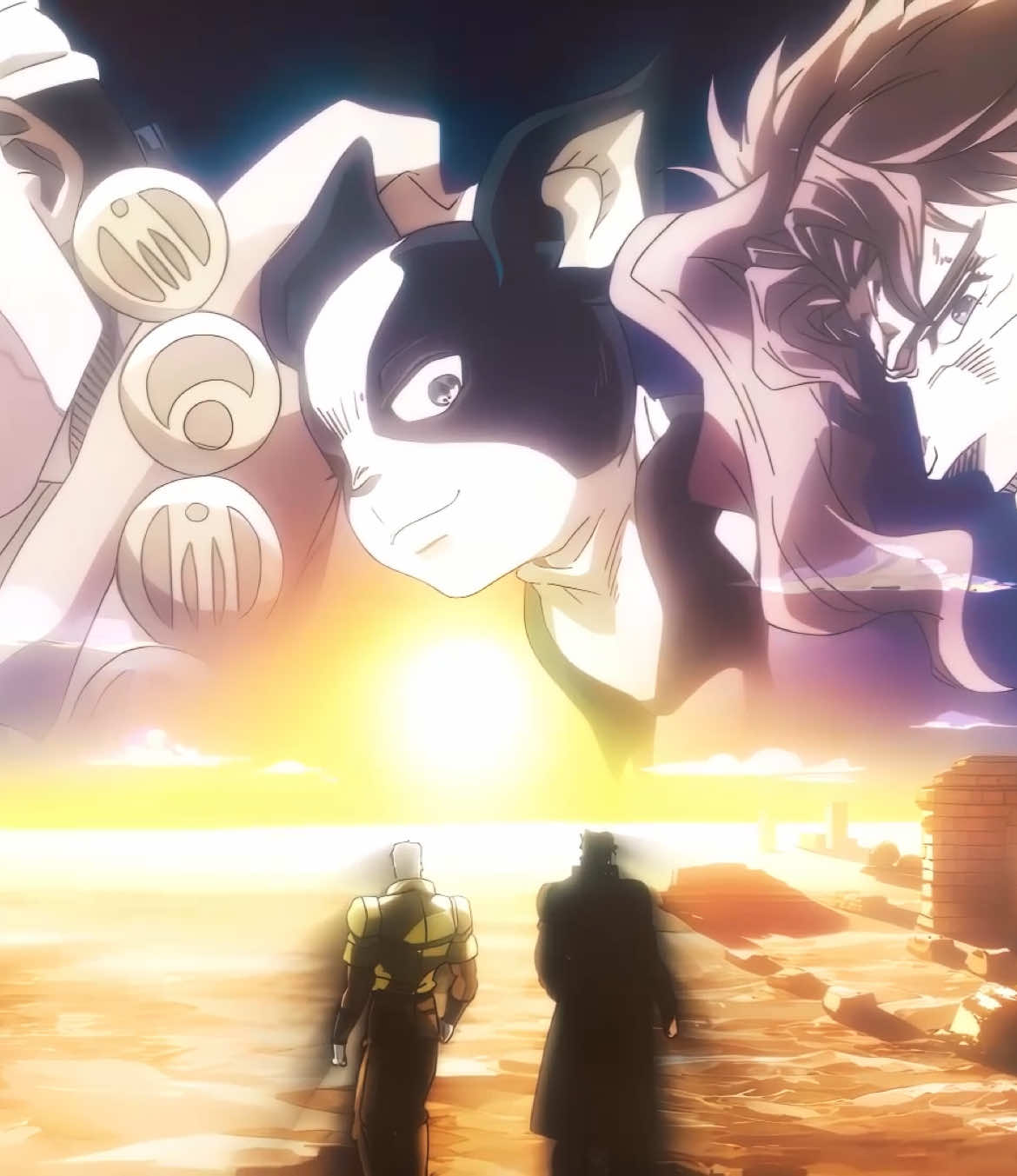 Jojo nostalgia is killing me (yeah that’s a repost sadly😔) #jojo #jojosbizarreadventure #jjba #stardustcrusaders #jotaro #kakyoin #polnareff #iggy #diobrando #edit 
