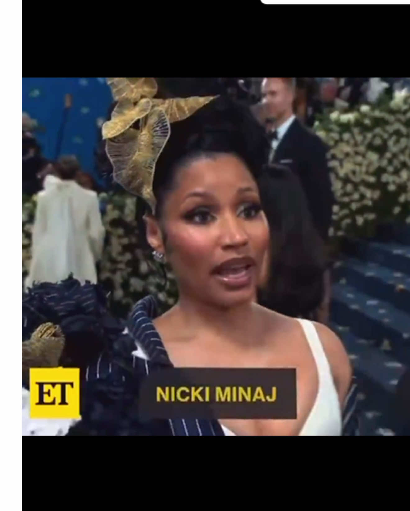 @Nicki Minaj @Entertainment Tonight #metgala #nickiminaj #fyp #newyorkcity #metgala2025 #metgalalooks #themet #entertainmenttonight 
