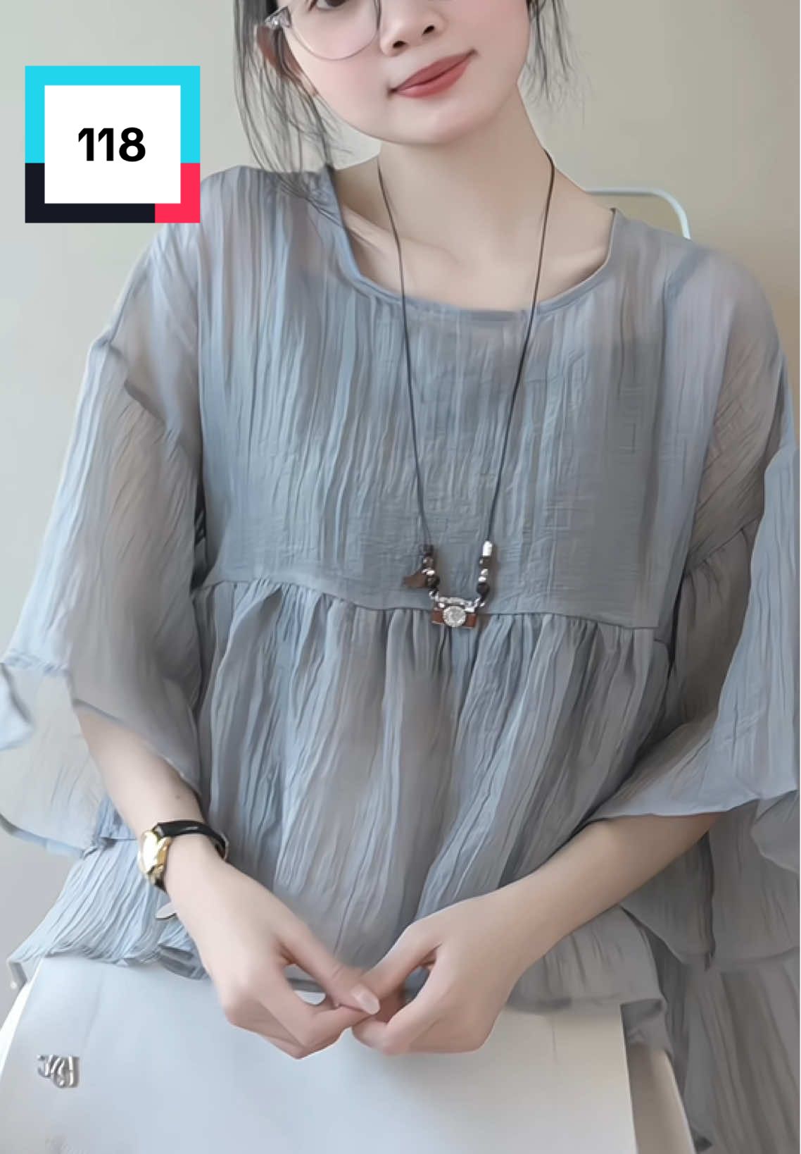 🌥️ Áo babydoll của nhà @Bazic.one 🌥️ #bazicone #summervibes #outfitideas #fashion #xuhuong #viral #trending #thoroday 