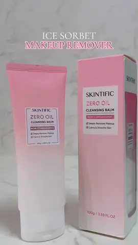 My first time jumpa cleansing balm dalam tube!😍 so far memang best and practical. Senang nak bawak travel and sngt hygiene! #zerooilcleansingbalm #skintificmy #cleansingbalm 