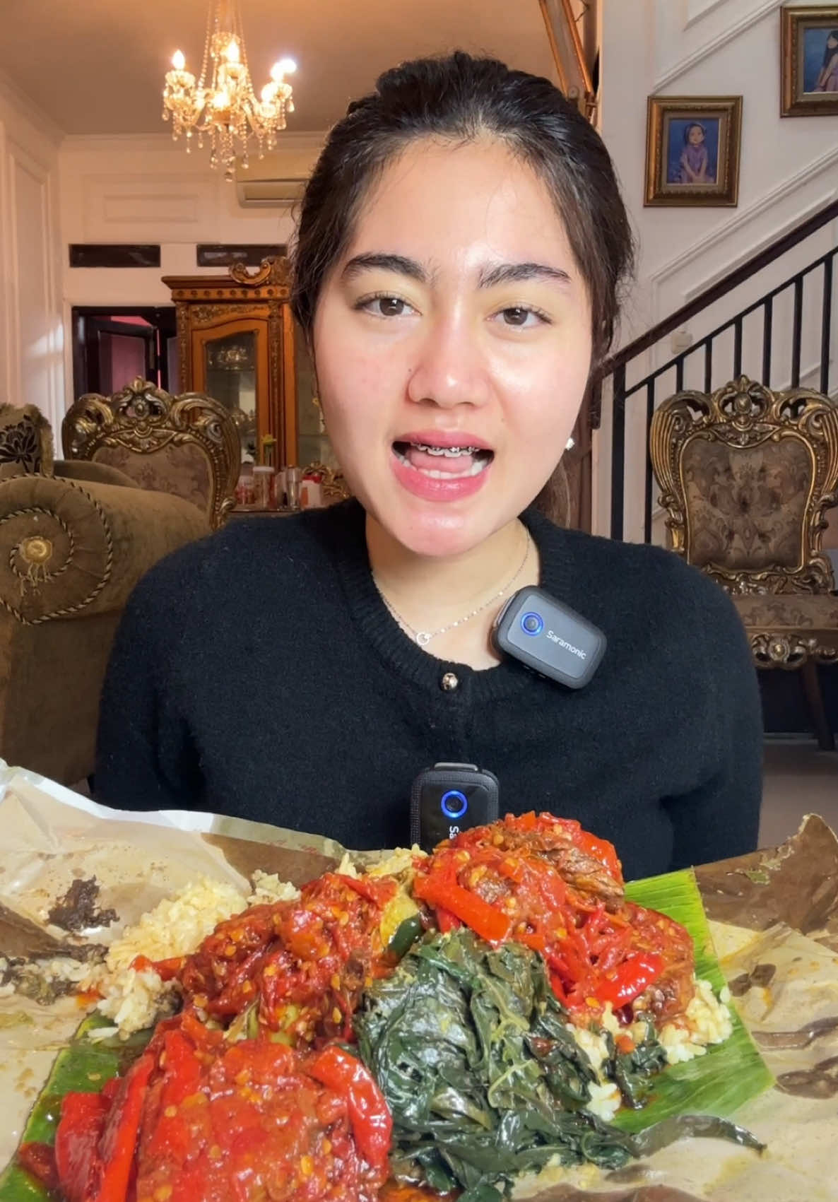 nasi padang + @dendengmamaku.id lagiiii🙆🏻‍♀️