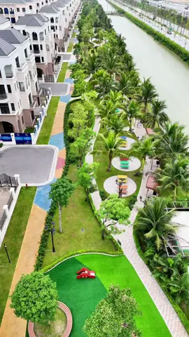 Công viên Silk Park Ocean Park 2  Chạy dọc phân khu Cọ Xanh - Hải Âu - Đảo Đưa  #vinhomesoceanpark2