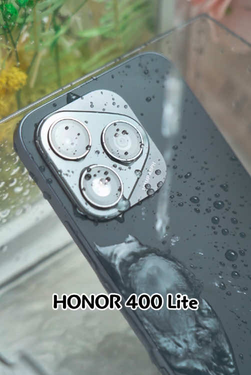 Non teme l’acqua #HONOR 400 Lite #HONOR 