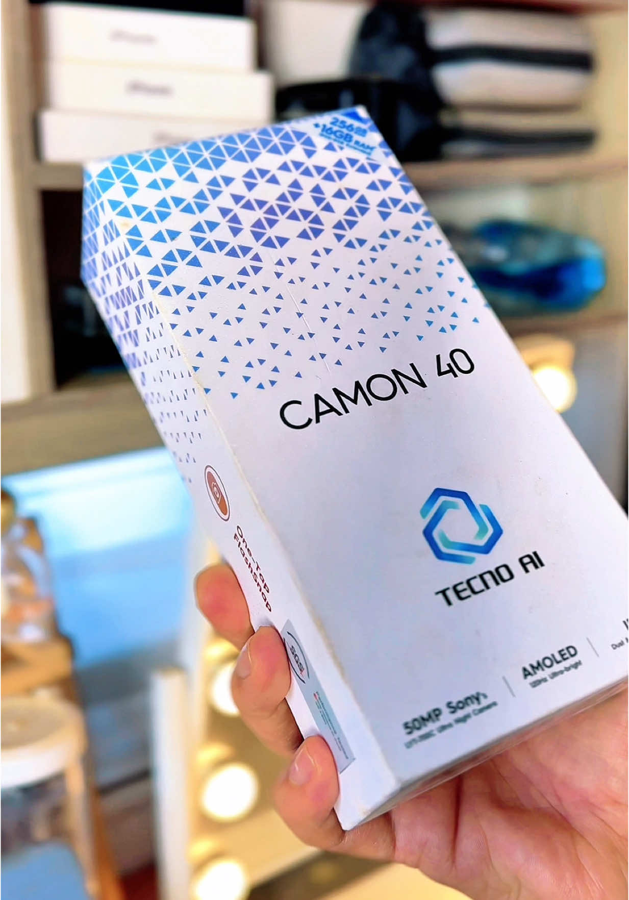 NEW TECNO CAMON 40 UNBOXING #tecno #camon40 