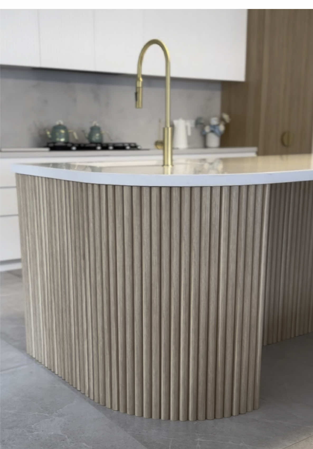 Gold luxe and natural tones, blended to create the perfect balance of elegance and warmth. ✨ A timeless design brought to life by Sublime Joinery. #KitchenTok #DreamKitchen #KitchenGoals #CustomKitchen #ModernKitchen #TikTokHome #LuxuryLiving #HomeInspo #SublimeJoinery #KitchenDesign #AestheticKitchen #RenovationTok #WesternSydney #prestonsnsw 