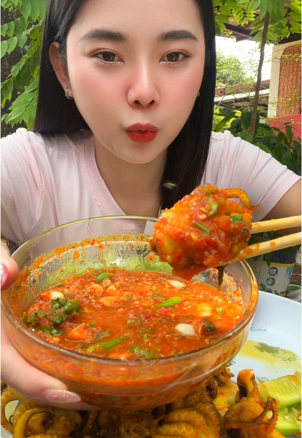 #หมึกสาย #หมึก #กินหมึก #ของกระแส💥 #กินเก่ง #อร่อยบอกต่อ #กินไปกับจอย #eating #กินโชว์ #กินกับtiktok #