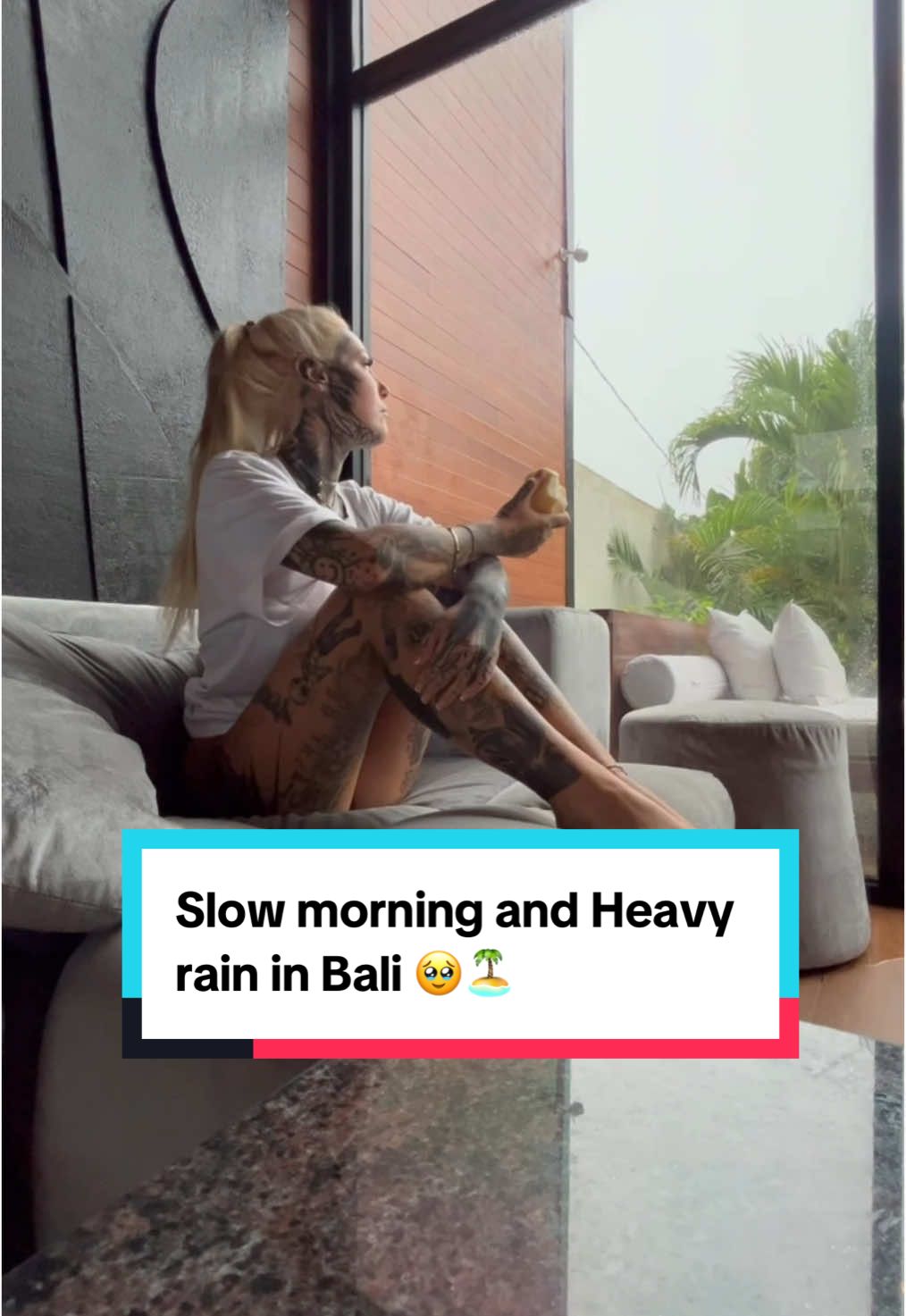 Regen war noch nie perfekter, als in diesem Moment! 🥹🏝️