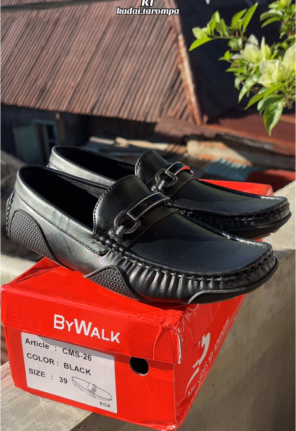 Sepatu Moccasin Pria CMS26 Original Bywalk #sepatu #moccasins #pria #cuantanpabatas #promoguncang 