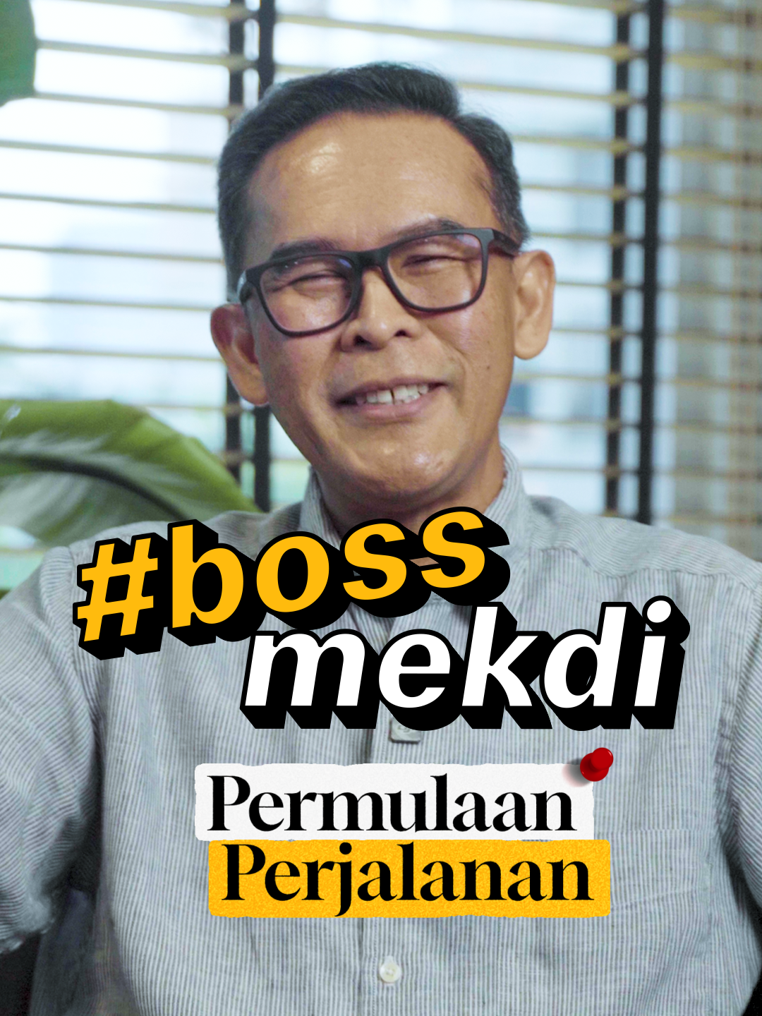 Bukan senang nak senang. #BossMekdi sendiri mula dari bawah.