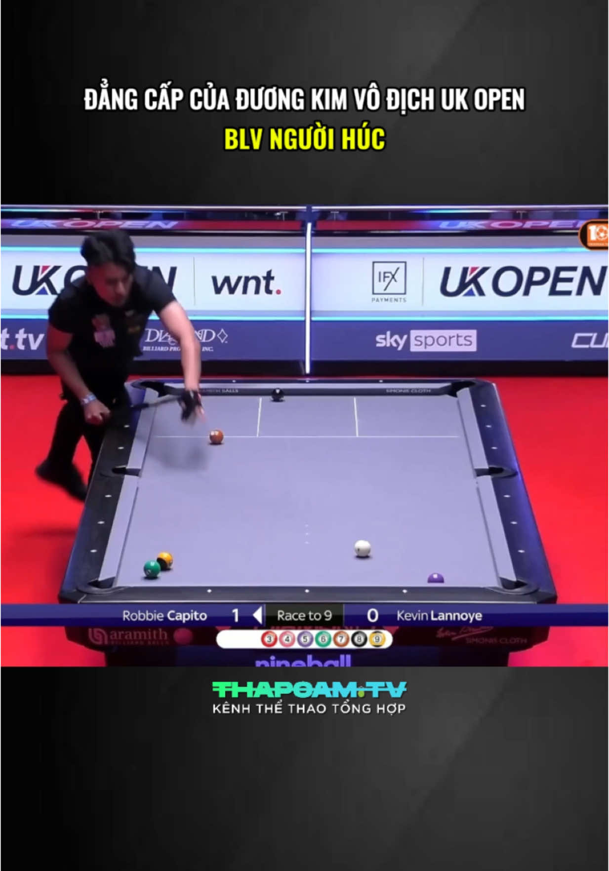 Uk Open 2025 đã trở lại, với sự góp mặt của DQH , Phạm Phương Nam,Tkon.. #xuhuong #xuhuongtiktokk #viral #billiards 