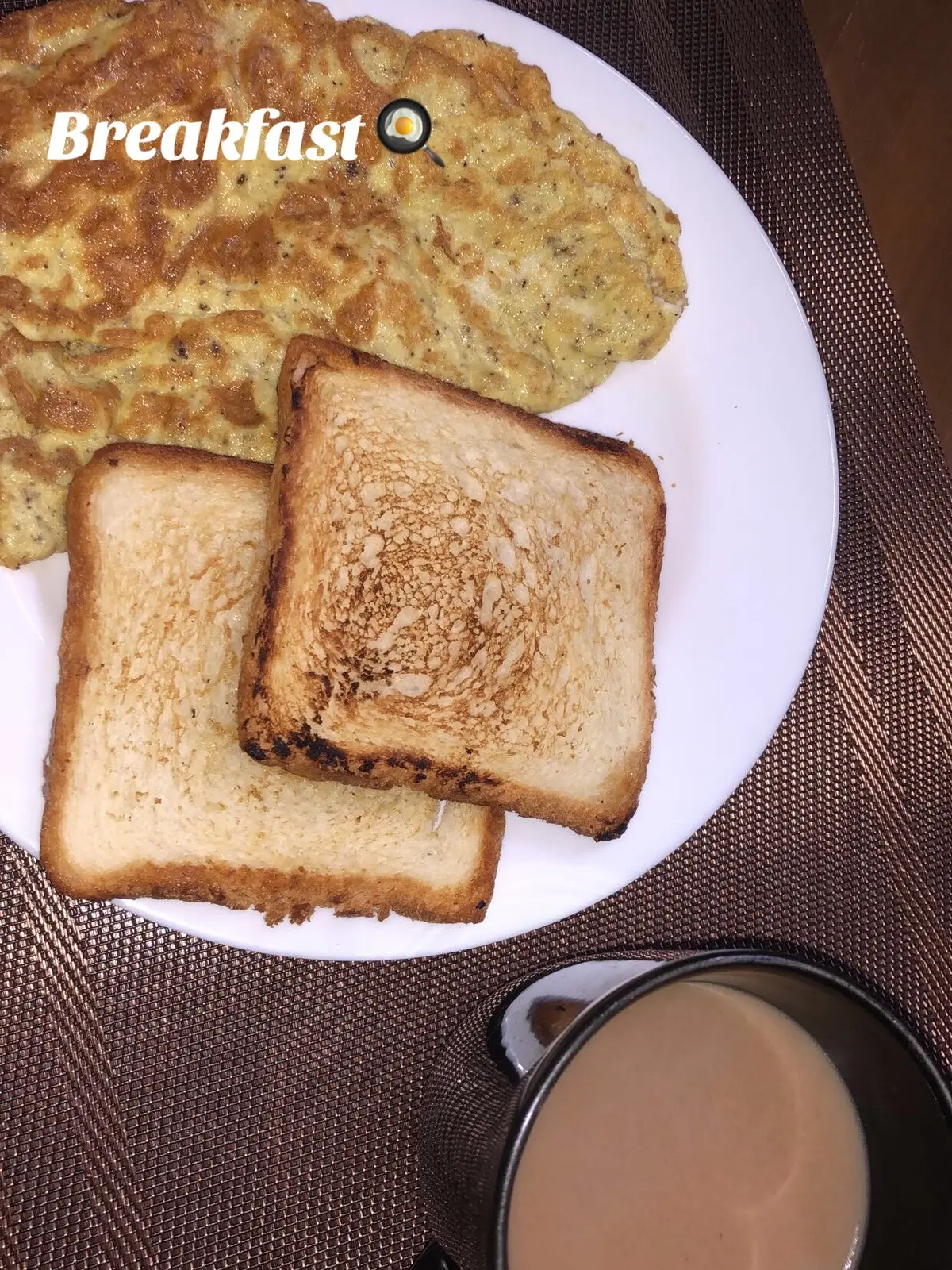 #breakfast #morning #repost #fyp #trendingsound #viralditiktok #tiktoker #foryou #foryourepage #egg #omelette #bread #sandwich #tea #chai #creatorsearchsight 