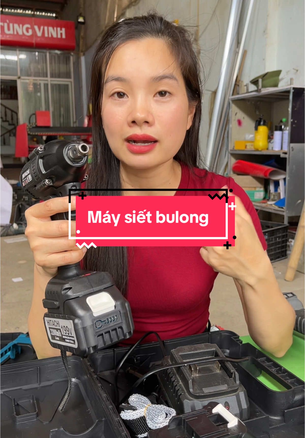 Máy siết bulong #thanhmai92 #cokhi #maysietbulong #sietbulongdungpin #sietbulong 