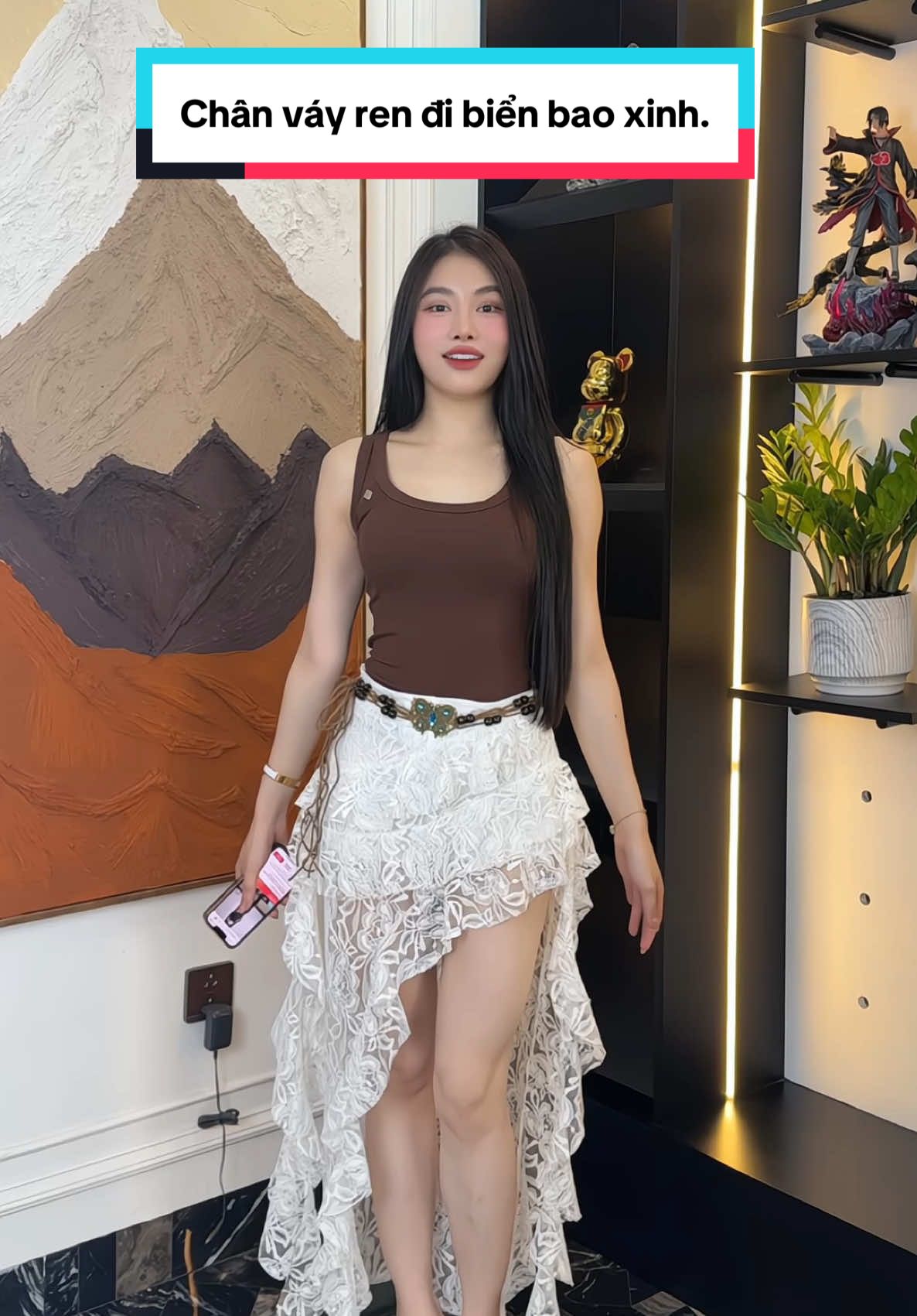 Chân váy xinh quá em quất luôn để đi biển.#vuongtrangreview #fypシ゚ #phoidoxinh #chanvayxinh #chanvaydibien #chanvayren #chanvayhotttrend #chanvaydai #chanvay #abcxyz 