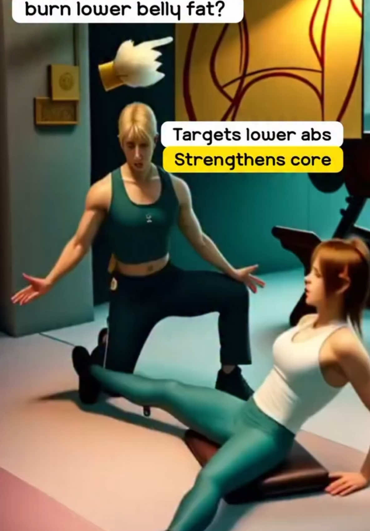 Lower belly fat workout leg raises Want to burn lower belly fat? Do leg raises🔥 ✔ Targets lower abs ✔ Strengthens deep core ✔ Sculpts belly & thighs✨ Feel the burn, watch the belly fade💯 #LegRaise #LowerAbsBurn #CoreWorkout #FlatBellyMoves #AbSculpting #HomeFitness #DailyBurn #sunnyyoga