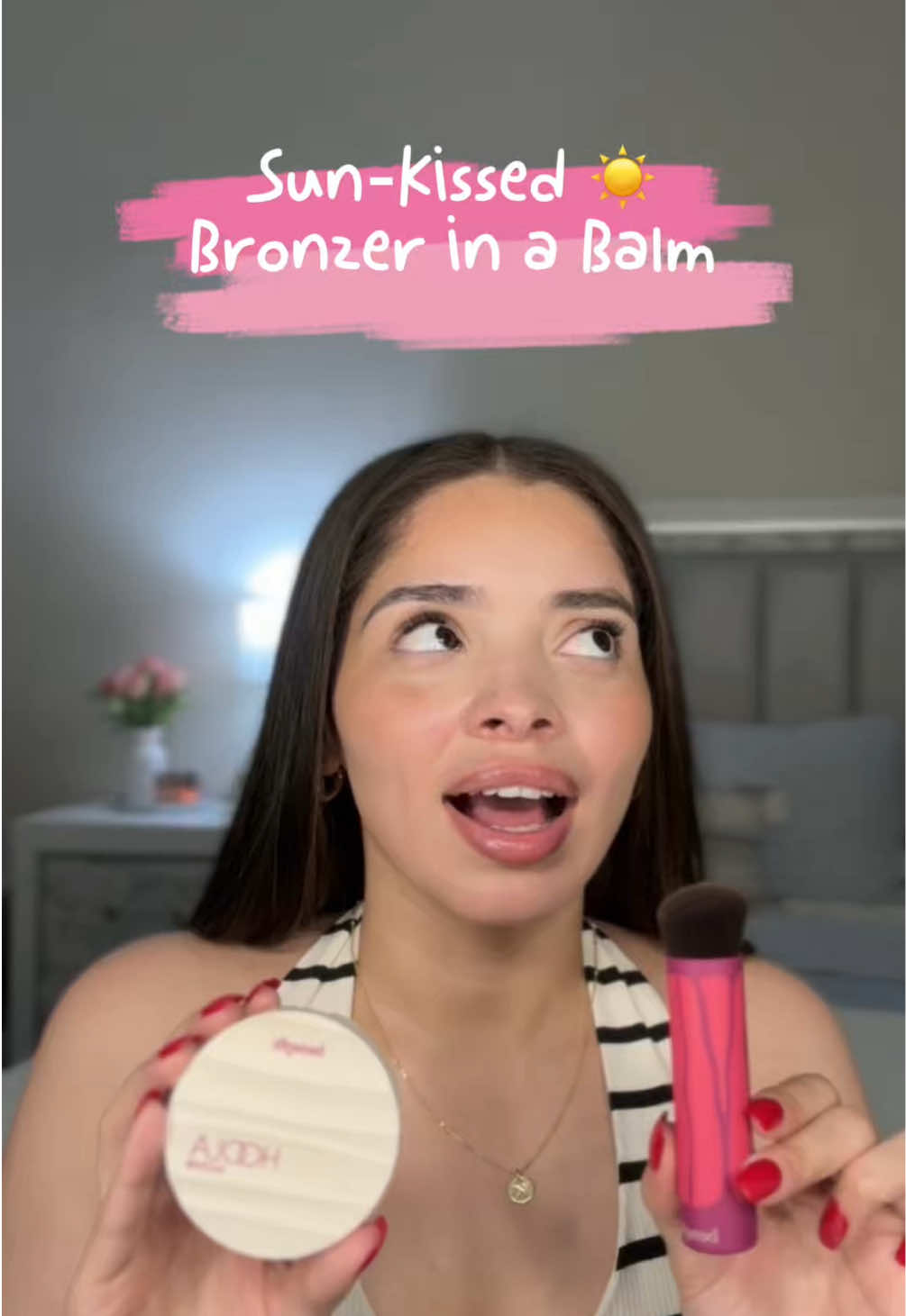 Benefit Hoola Wave Bronzing Balm + Wavemaker Brush = Sun‑Kissed Perfection ☀️@Benefit Cosmetics  #creatorsearchinsights #ViralMakeup   #BeautyTok   #TikTokMadeMeBuyIt   #MakeupReview   #BeautyHacks  #summermakeup 