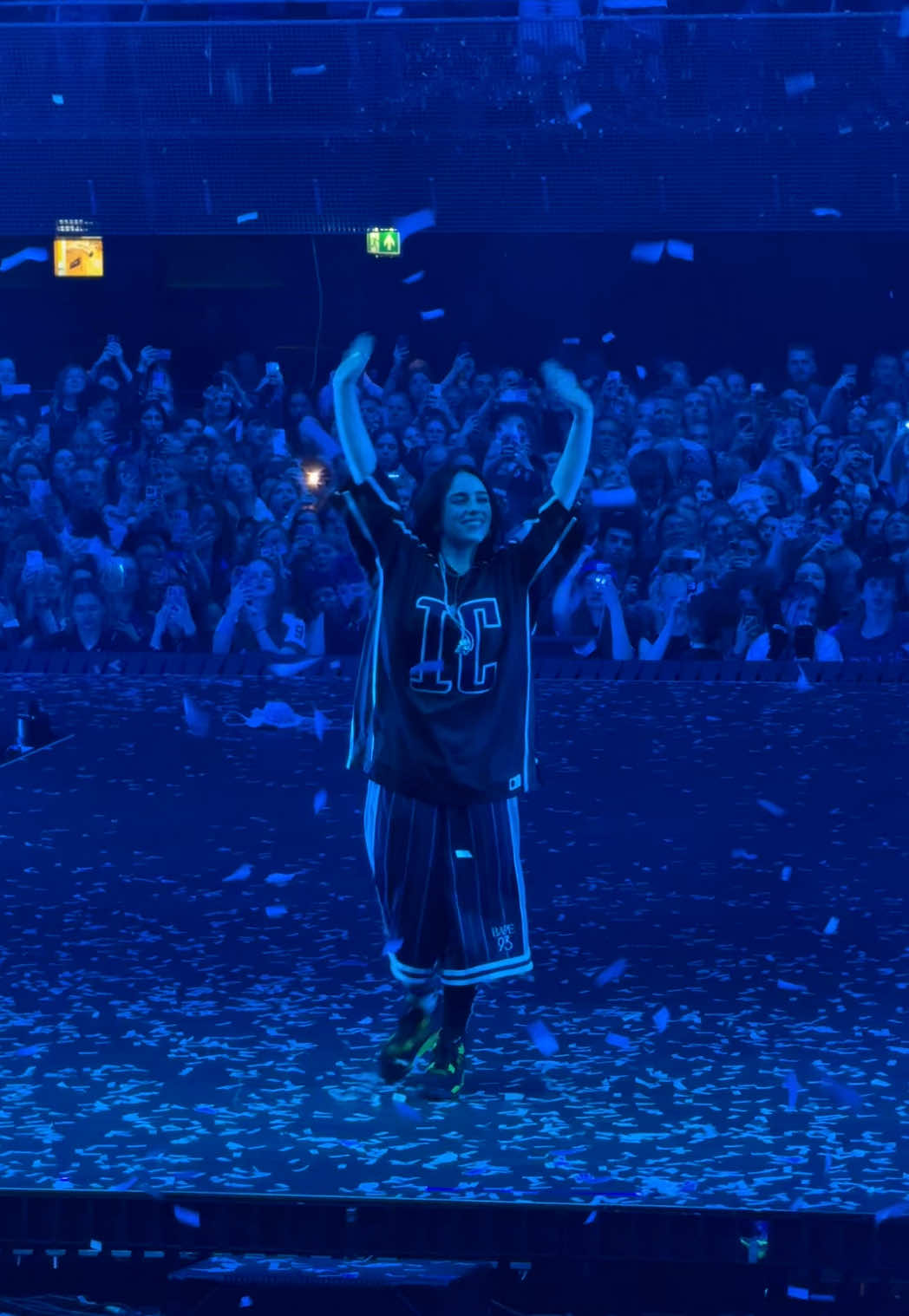 Billie Eilish Amsterdam N2💙💙💙@BILLIE EILISH #billieeilish 