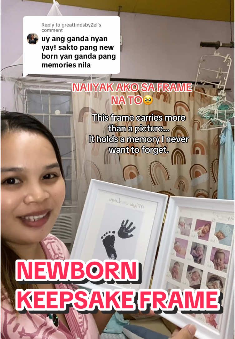 Replying to @greatfindsbyZel This frame carries more than a picture… It holds a memory I never want to forget. NEWBORN KEEPSAKE FRAME #newborn #newbornbaby #keepsake #keepsakes #frame #memoriesbringback 