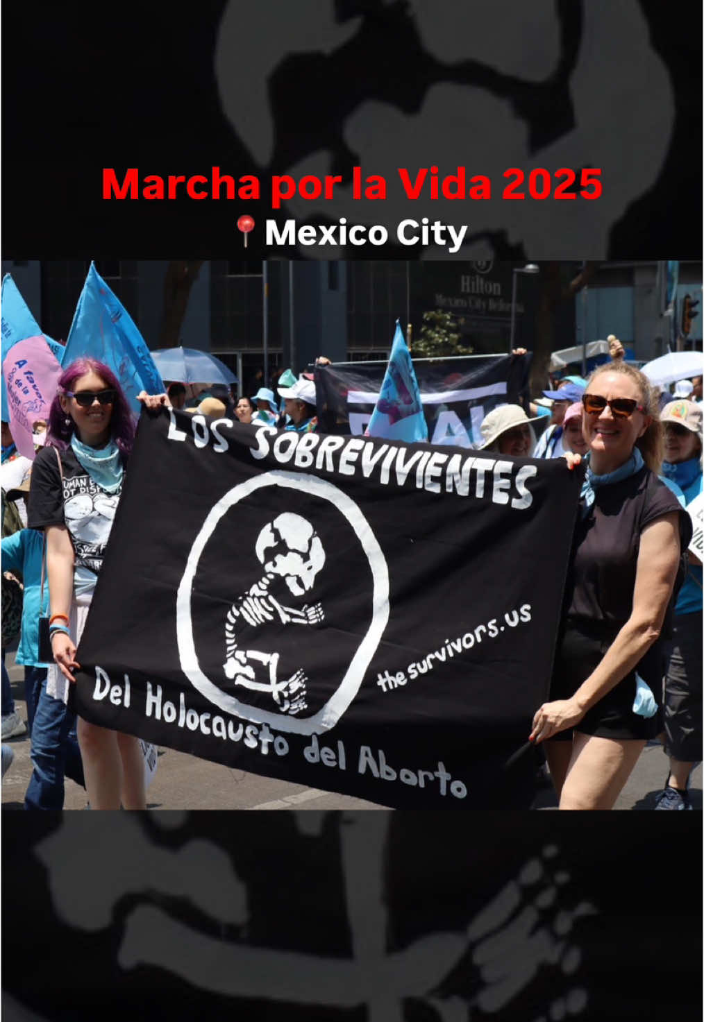 🇲🇽 What an UNFORGETTABLE weekend at the March for Life in Mexico City! 💪🏽 A passionate crew of American pro-life activists from Survivors of the Abortion Holocaust, Progressive Anti-Abortion Uprising, and 40 Days for Life joined forces with Mexico’s vibrant pro-life community. The energy and heart that the Mexicans brought to this march totally impressed us. This is just the start of a powerful bond with our brothers and sisters defending life south of the border. 🌟 #ProLife #MarchForLife #MexicoCity #CadaVidaEsUnTriunfo ¡Qué fin de semana INOLVIDABLE en la Marcha por la Vida en la Ciudad de México! Un apasionado equipo de activistas provida estadounidenses de Sobrevivientes del Holocausto del Aborto, PAAU y 40 Días por la Vida unió fuerzas con la vibrante comunidad provida de México. La energía y el entusiasmo que los mexicanos aportaron a esta marcha nos impresionaron profundamente. Este es solo el comienzo de un fuerte vínculo con nuestros hermanos pro-vida.