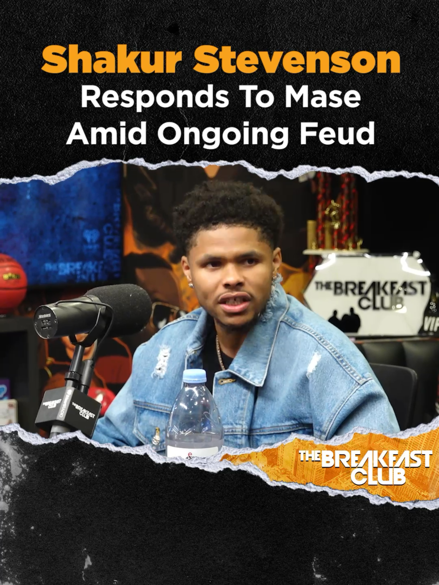 🚨 @shakurstevenson addresses his ongoing beef 🥩 with Cam & Mase! Tap into the full conversation on Youtube!