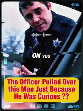 The officer pulled over this man just because he was curious ?? #Us #foryou #today #new #moment #tiktokviral #videotrending 