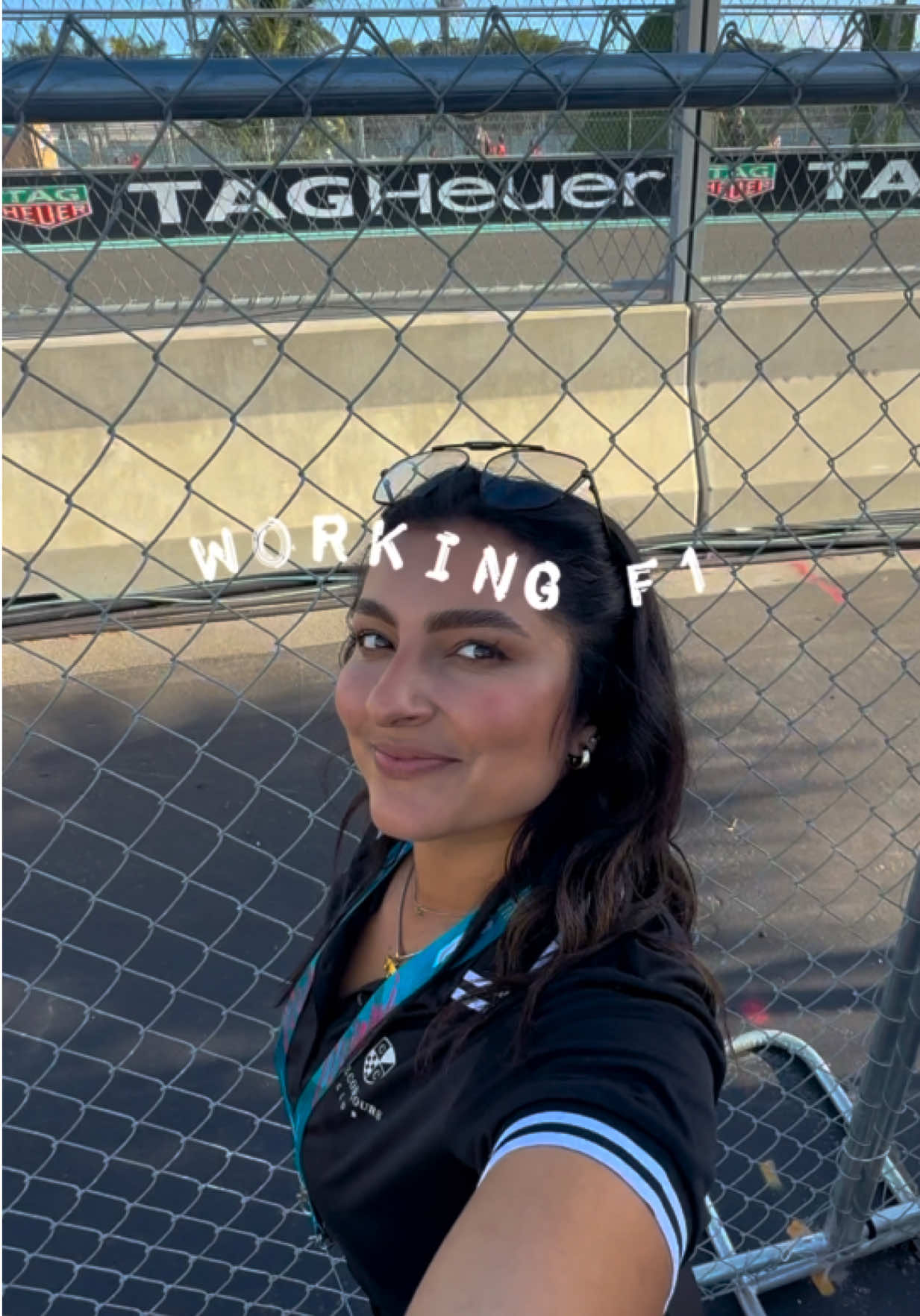 Working @F1 Miami Grand Prix has its side effects, wait till end lol 🏎️💨😂 #vroom #f1 #f1miami 