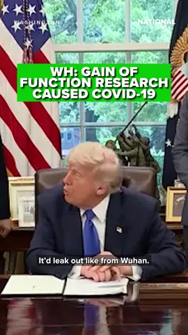 President Trump has signed an executive order to limit gain of function research after several investigations point to the Wuhan lab in China as the first reported cases where COVID broke out.  #covid19 #pandemic #wuhan #news #executiveorder #health #reporting #research