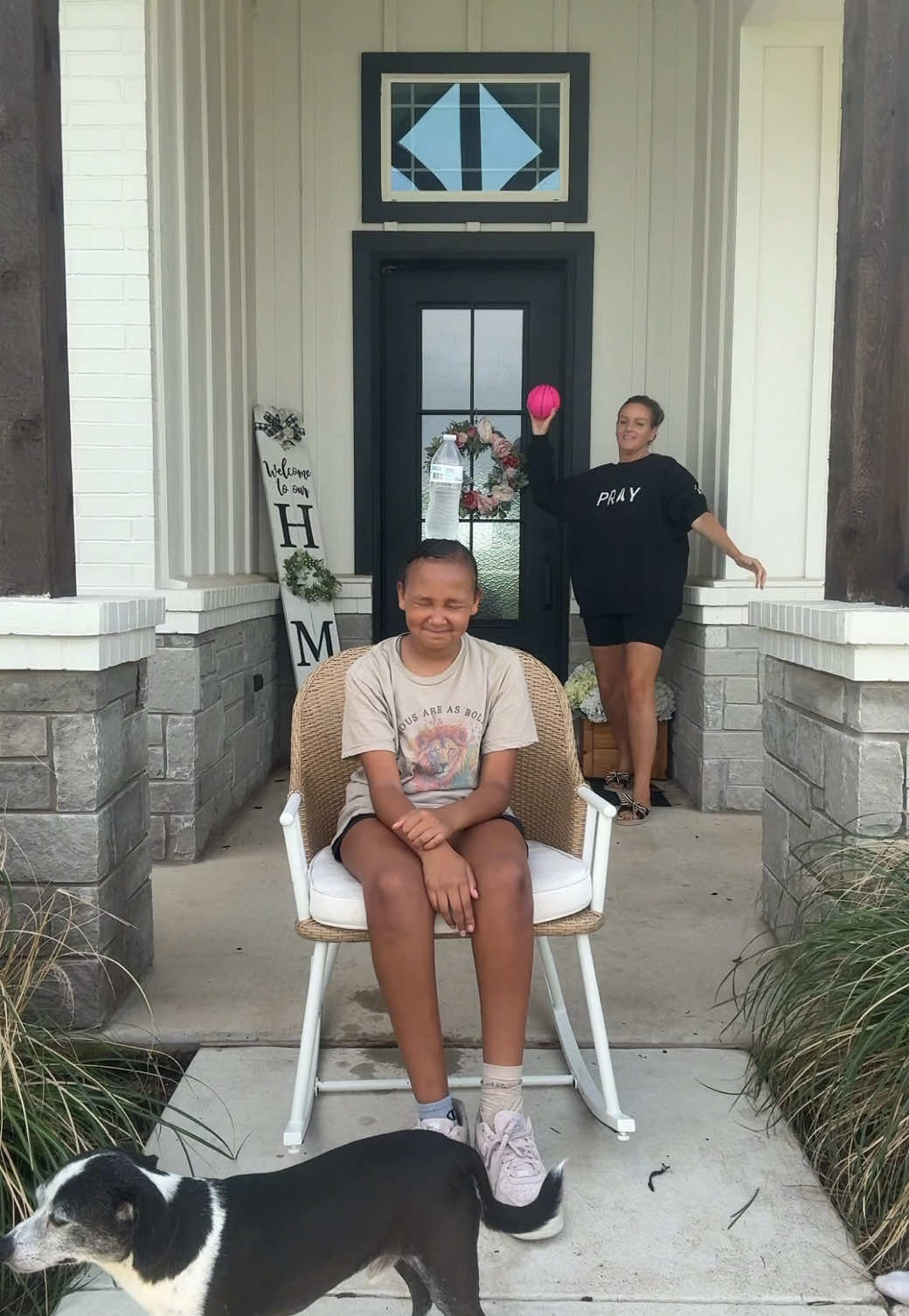 I trust my mom challenge!!  I’m a good shot and I was surprised how great my kids are as well!  #family #faith #blessed #11kids #thecollinskids #motherhood #FamilyFun #itrustmymom 