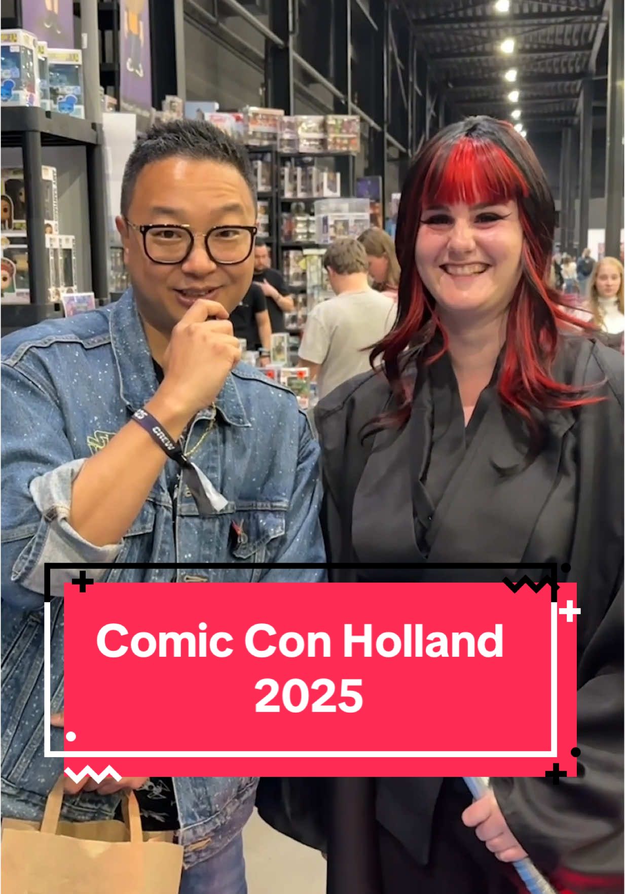💪Wat heb jij gekocht of laten signeren? ❤️ #comicconholland #2025 #starwars 