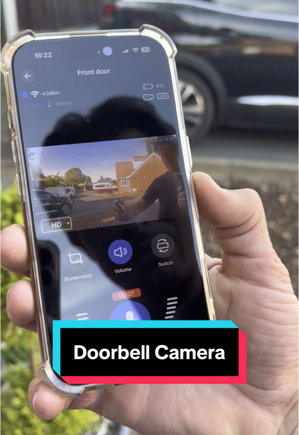 Never miss a parcel again! I’m actually proper impressed with this Doorbell Camera. #doorbellcamera #tiktokshop 
