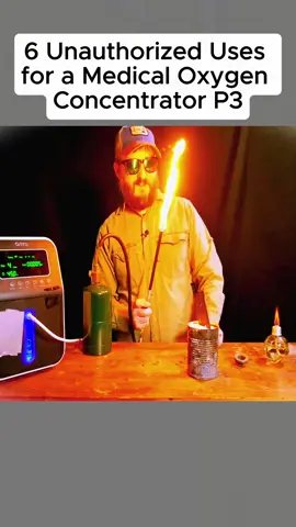 6 Unauthorized Uses for a Medical Oxygen Concentrator#fyp #science 