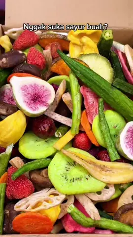 Nggak suka sayur buah? Coba ini #keripik #renyah #camilansehat #sayur #sayuran 