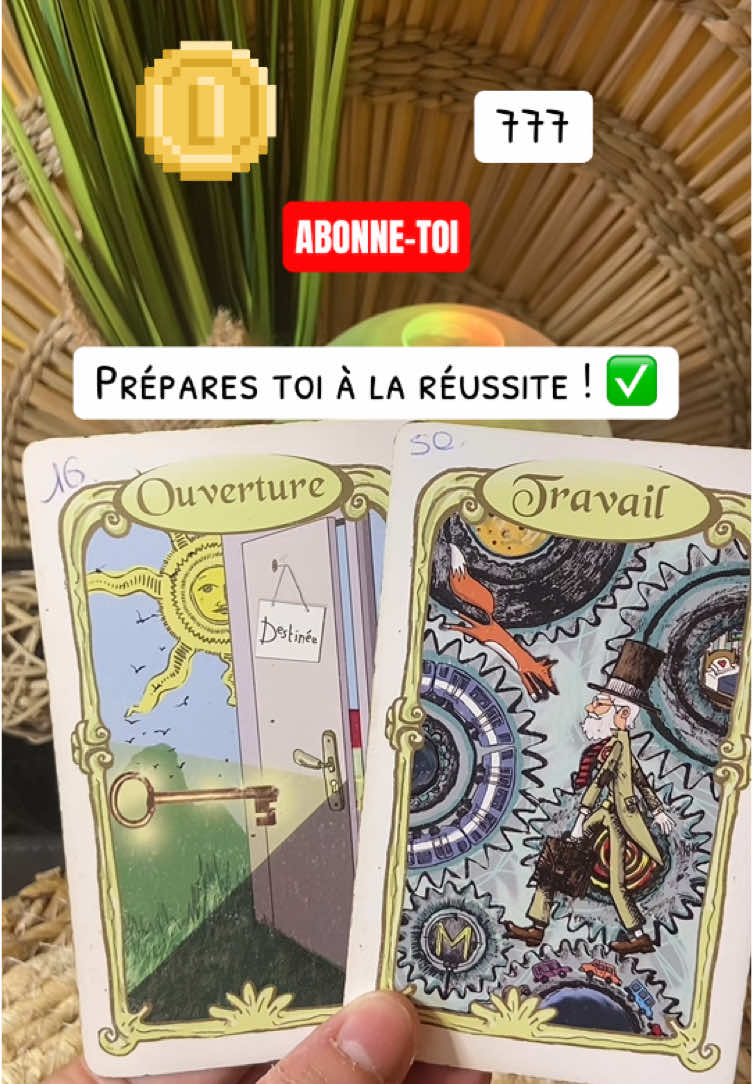 Prépares toi à ta réussite . Tirage général . #guidance #voyance #cartomancie #voyancegratuite #prediction 