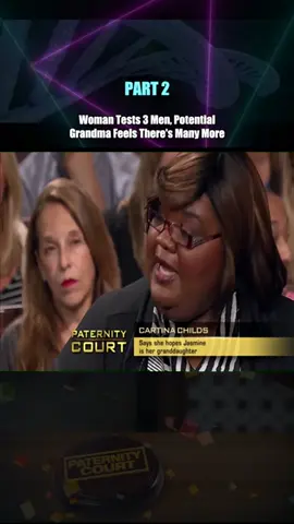 zZz_Woman Tests 3 Men, Potential Grandma Feels There's Many More Part 2 #courtroomdrama #laurenlake #paternitycourt