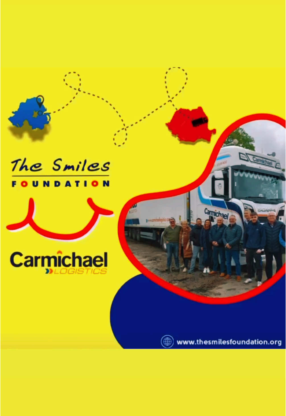 Our driver Stevie Battle recently delivered a vital charity aid load to Romania, supporting the incredible work of the Smiles Foundation. This video captures his inspiring journey — a testament to the power of logistics and compassion working together🇷🇴🚚 #transport #lorry #romania #trucker #charity 