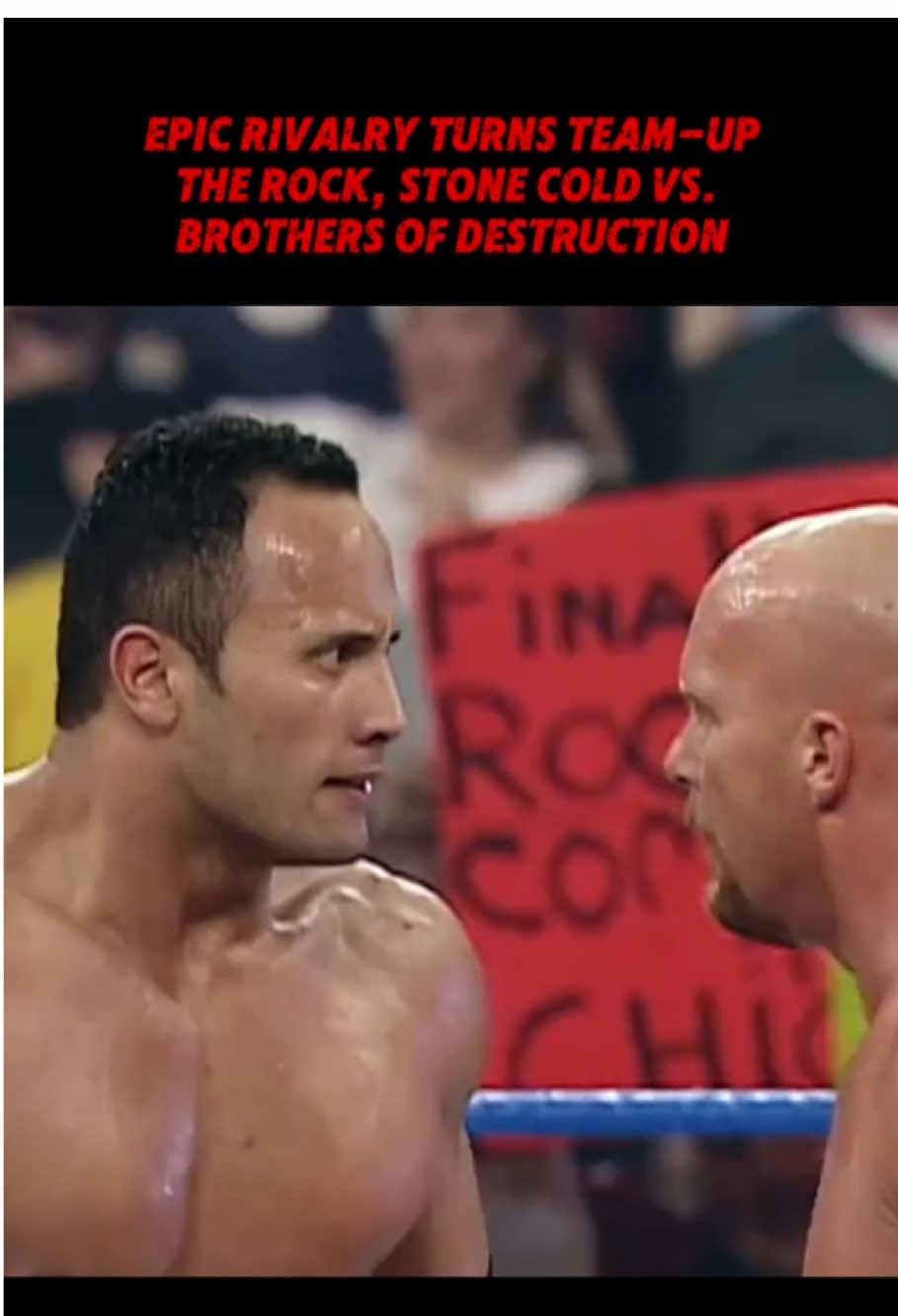 Epic Riva Turns Team-Up The Rock. ⚡️⚡️⚡️Stone Cold 🐍🐍🐍vs. Brothers of Destruction ☠️☠️☠️#WWE #wwetiktok #wweraw #fyp #wwesmackdown #usa🇺🇸 #usa_tiktok #therockwwe #theundertakerwwe #kanewwe #stonecoldwwe 