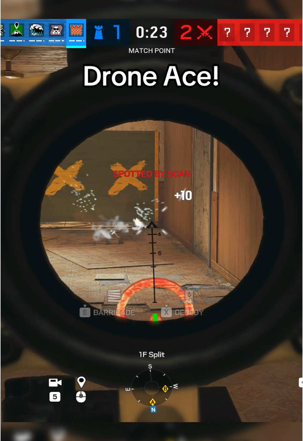 Rainbow Six Siege Drone Ace! @SneakySNIPS  #rainbowsixsiege #rainbowsix #rainbowsixsiegeclips #r6 #r6clips #gaming #bigstinkystix #viral 