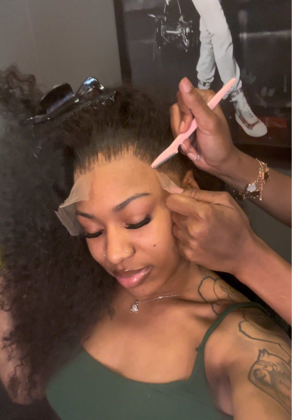 13*4 transparent  wig, 26 inches, now 40% off, price $139.80💕💕 #nulookhair #waterwave #humanhair #tiktokshop #Wigstyling #Hdlace #lacefrontal  #MothersDay #wiginstall #wiginfluencer 