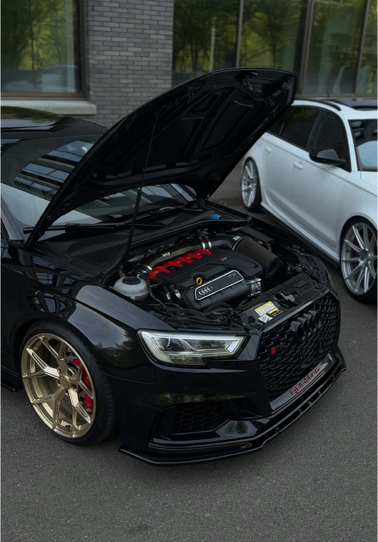 🦇🖤 #audi #rs3 