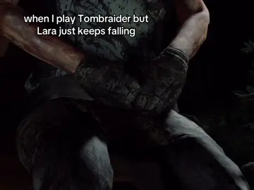 JUST STOPPP GIRLL #fyp #viral #viralvideo #foryoupage #playing #videogame #laracroft #tombraider #pourtoi #falling 