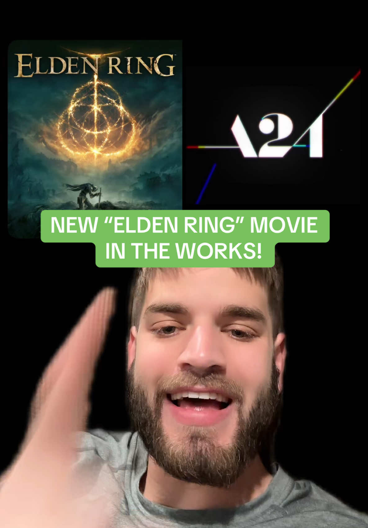 Are yall hyped for the Elden Ring Movie? #EldenRing #A24 #AlexGarland #FYP 