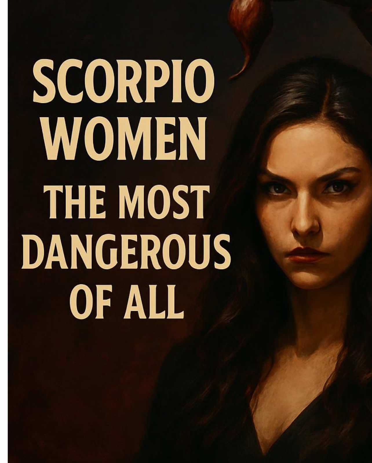 “Scorpio Women – The Most Dangerous of All” #scorpio♏️ #zodiac #astrology #scorpio 