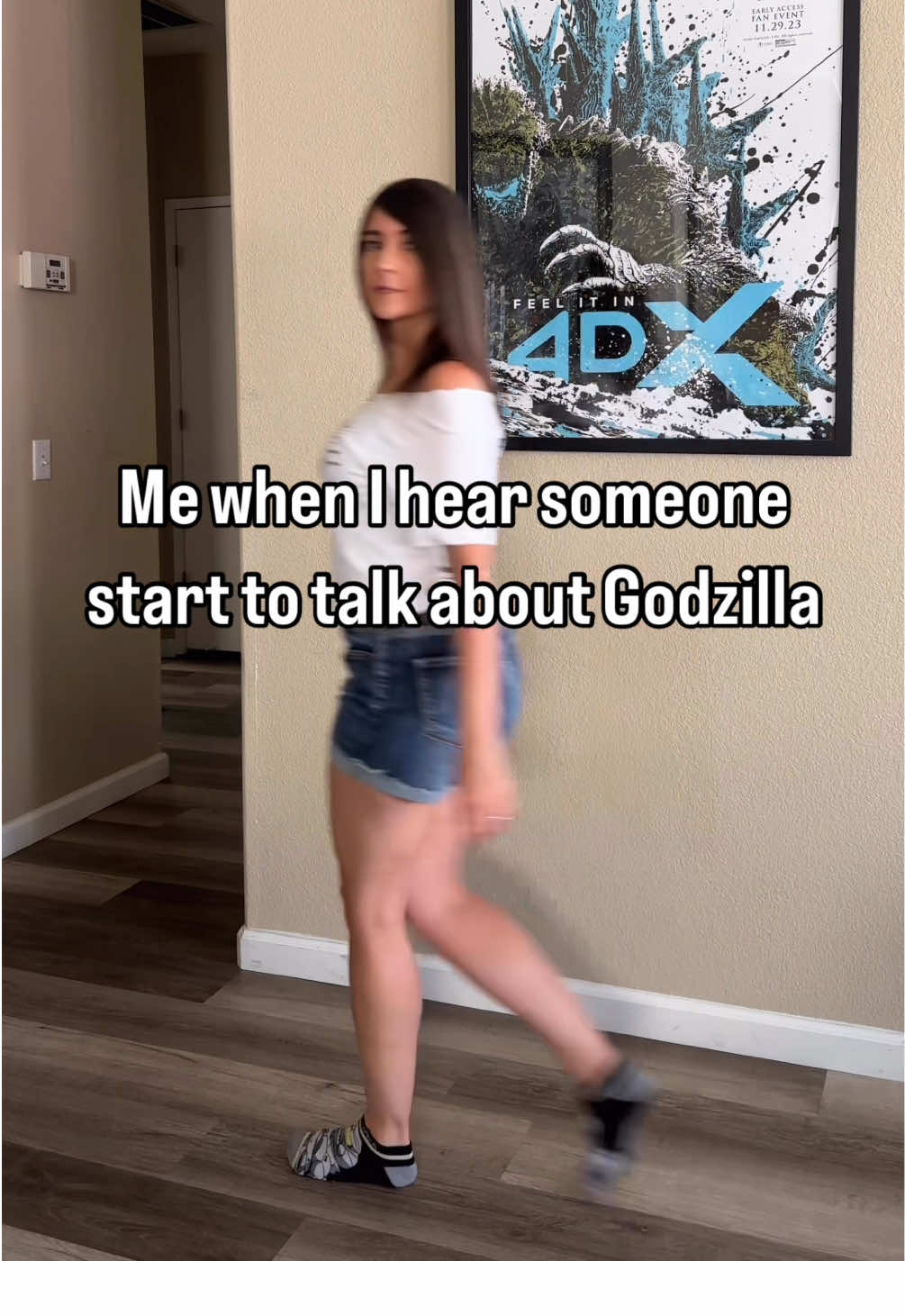 You’re my new friend now. 🦖😁 #godzilla #godzillafan #godzillakingofthemonsters #godzillatoys #godzillaplush #geekgirls #nerdygirl #godzillamovie #gojira #ゴジラ #godzillacommunity #怪獣 #toycollector #geekculture #trending #godzillatok 