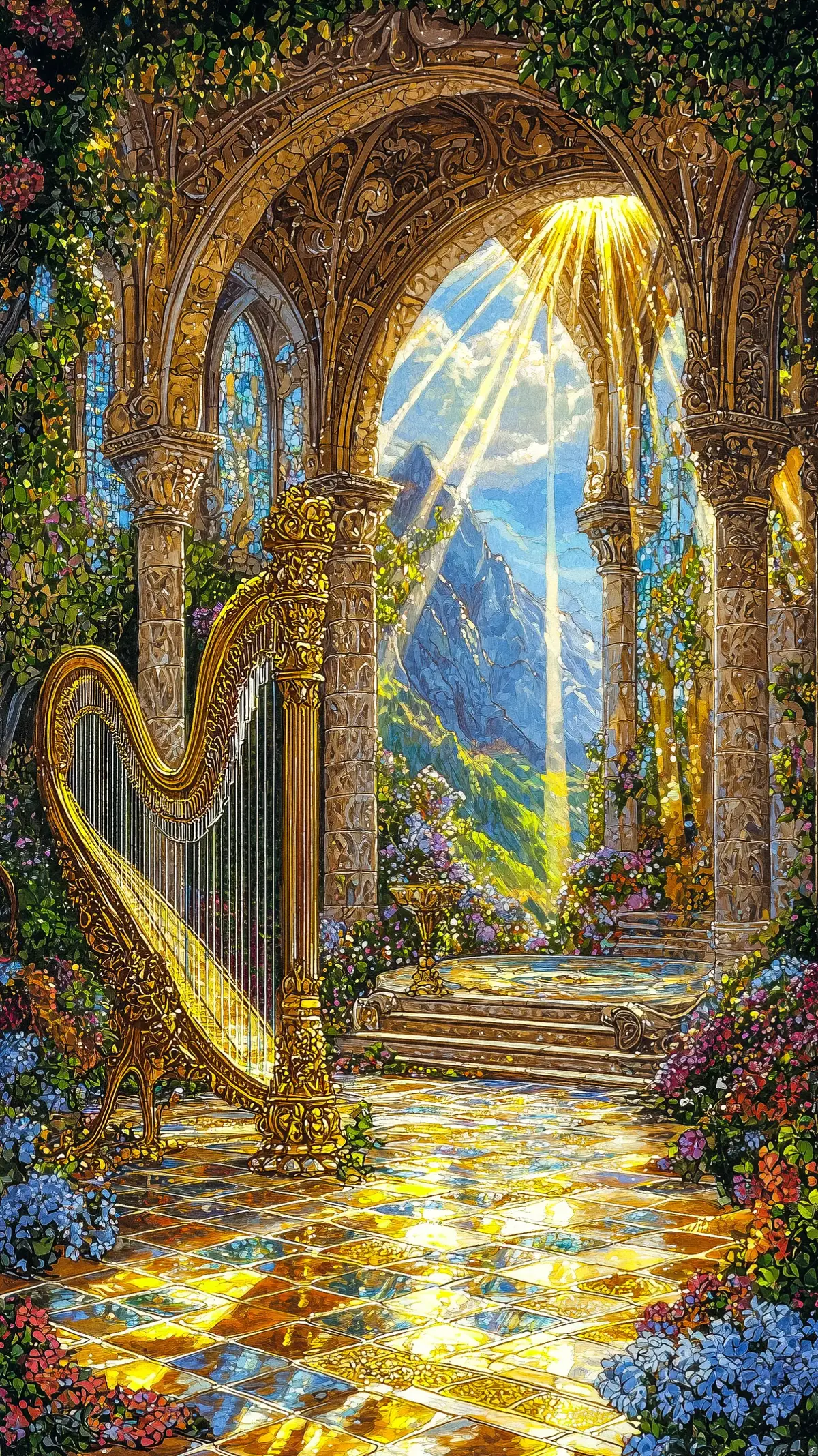 Explore the golden lands of the #lightfantasy universe! #lightfantasy #viral #vibe #wallpaper #midjourney #fantasyart #artwork #booknook #adventurefantasy 