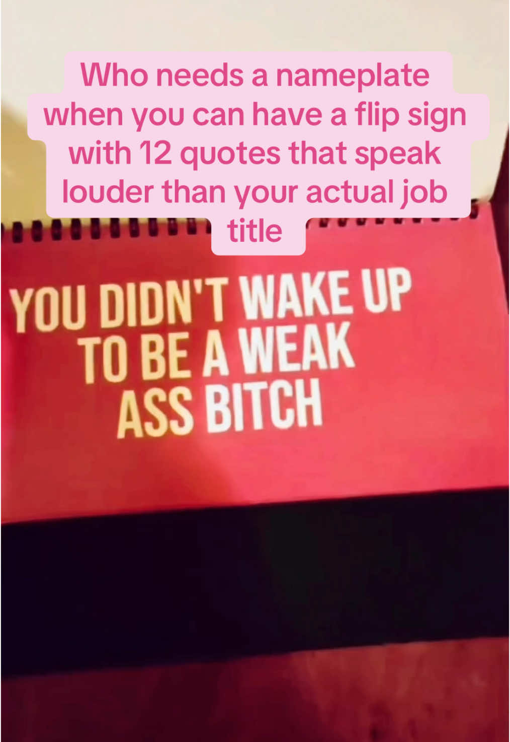 Get your motivation at CorporateGags.com #linkinbio #tiktokmademebuyit #womenmotivation #womenceo #girlboss #womenbusiness #SmallBusiness 