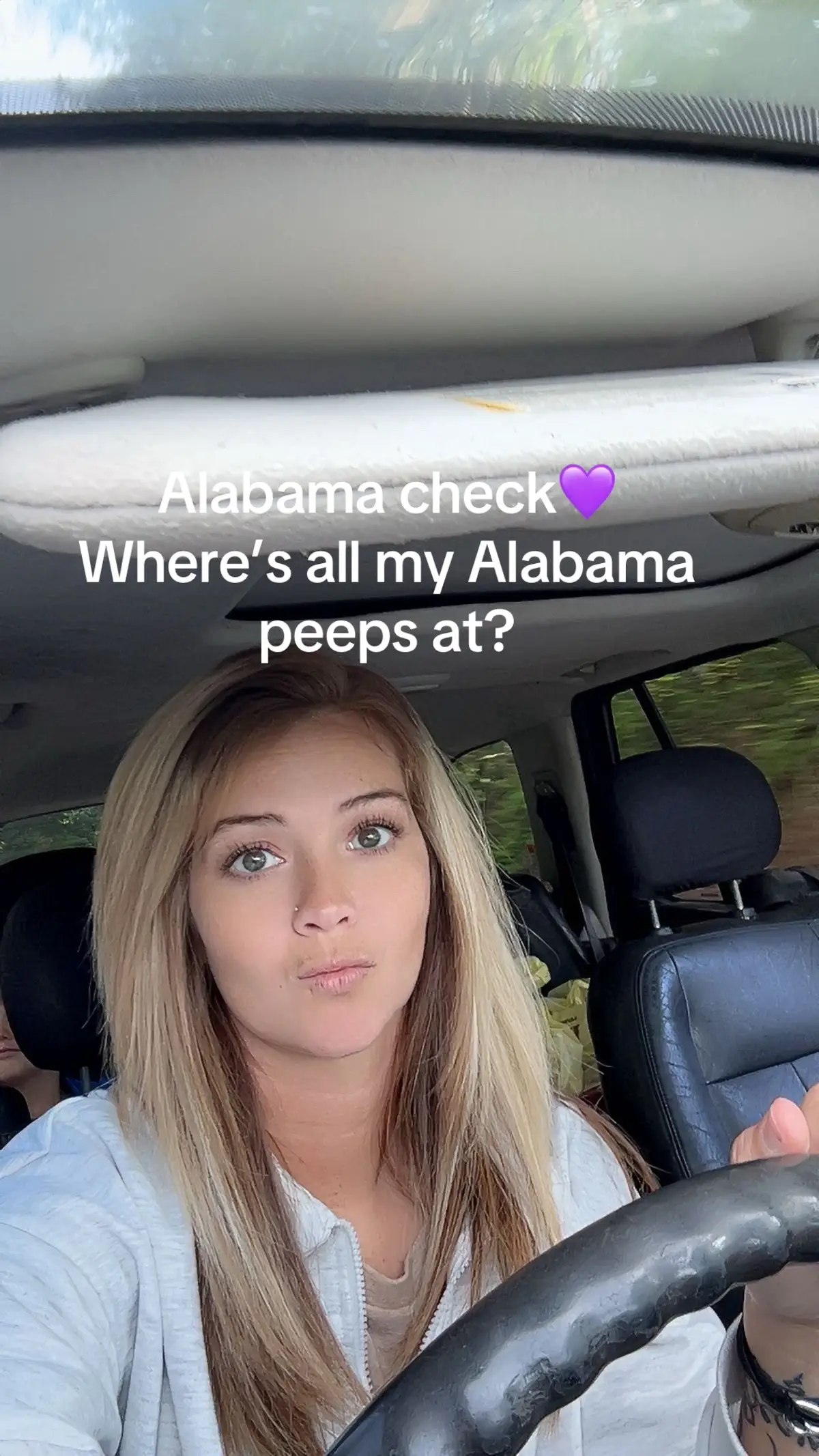 #fyp #fypシ #alabamacheck if your from Alabama please hit all the buttons and if you follow me I’ll follow you back!💜 and you can still do the same if your not from Alabama. Thank yall for all the support and engagement 💜