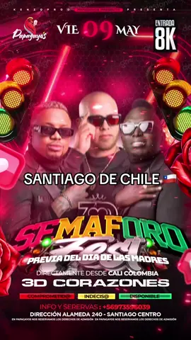 Arto corrinche este Viernes en Santiago 🥵🔥#3dcorazones ##viral_video #lamarcharemix #semaforo 