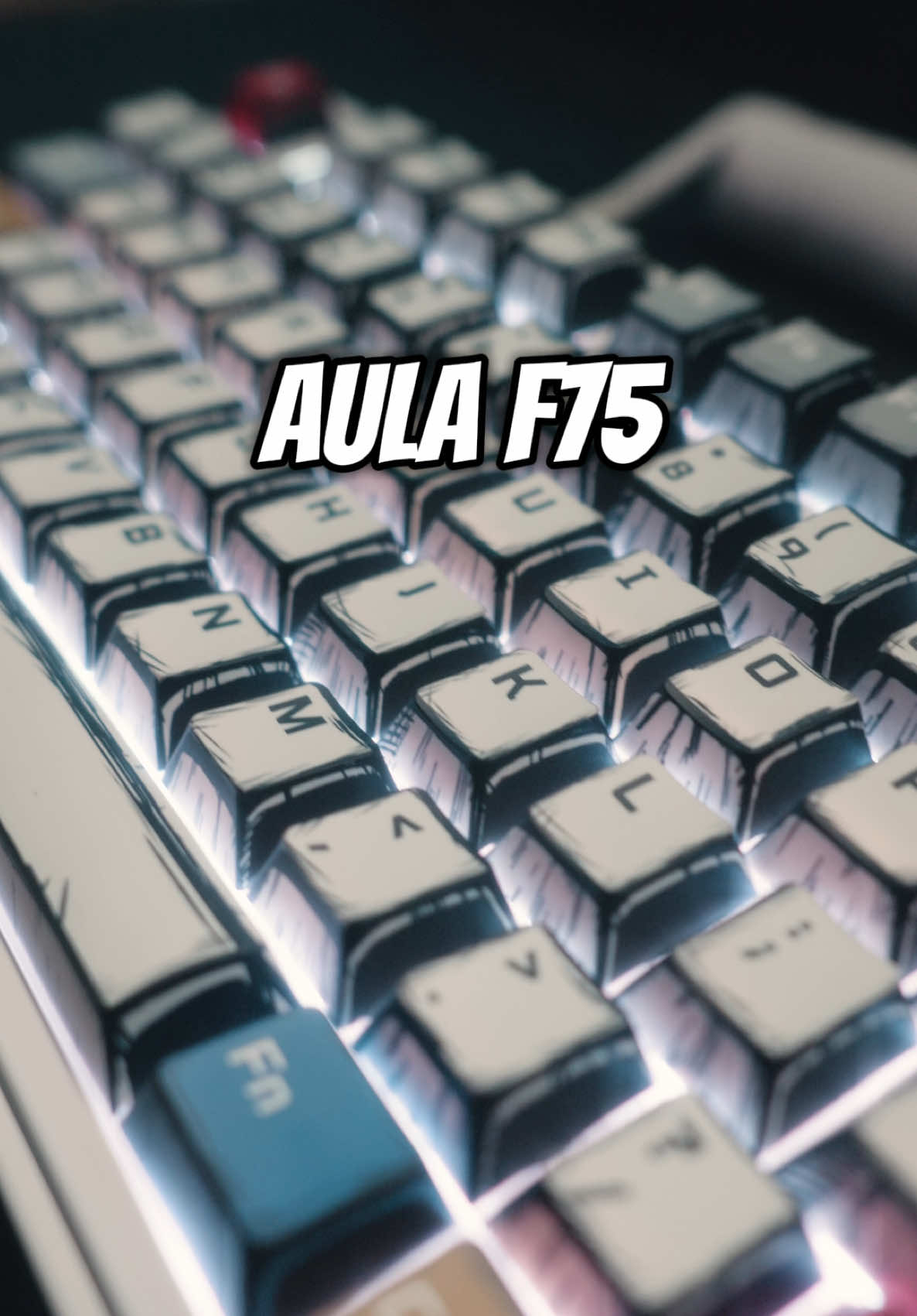 This creamy keyboard called the aula f75 just keeps getting better and better! #mechkeys #mechkeebs #mechkeyboards #keebs #keebtok #mechanicalkeyboards #mechanicalkeyboard #typingasmr #keyboardasmr #thockykeyboard #creamykeyboards #creamykeyboard #budgetkeyboard #creamybudgetkeyboard #satisfyingvideo #aulaf75